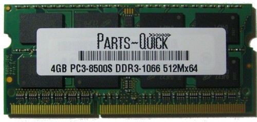 4gb ddr3 8500 dell studio - 4gb, xps