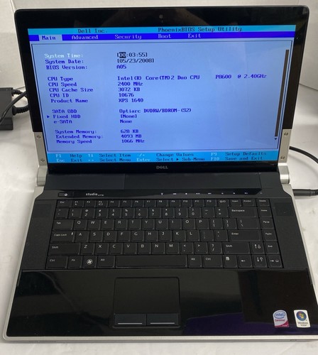 Dell studio xps - 16", 1640